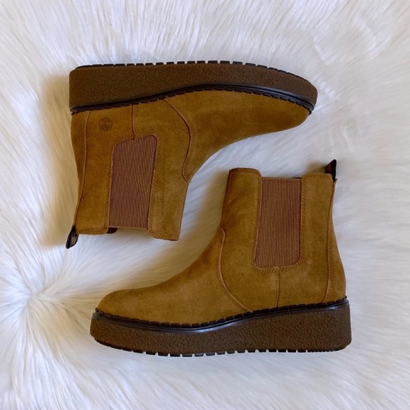 Timberland Bluebell Lane Suede Chelsea Wedge Boots - Picture 5 of 8